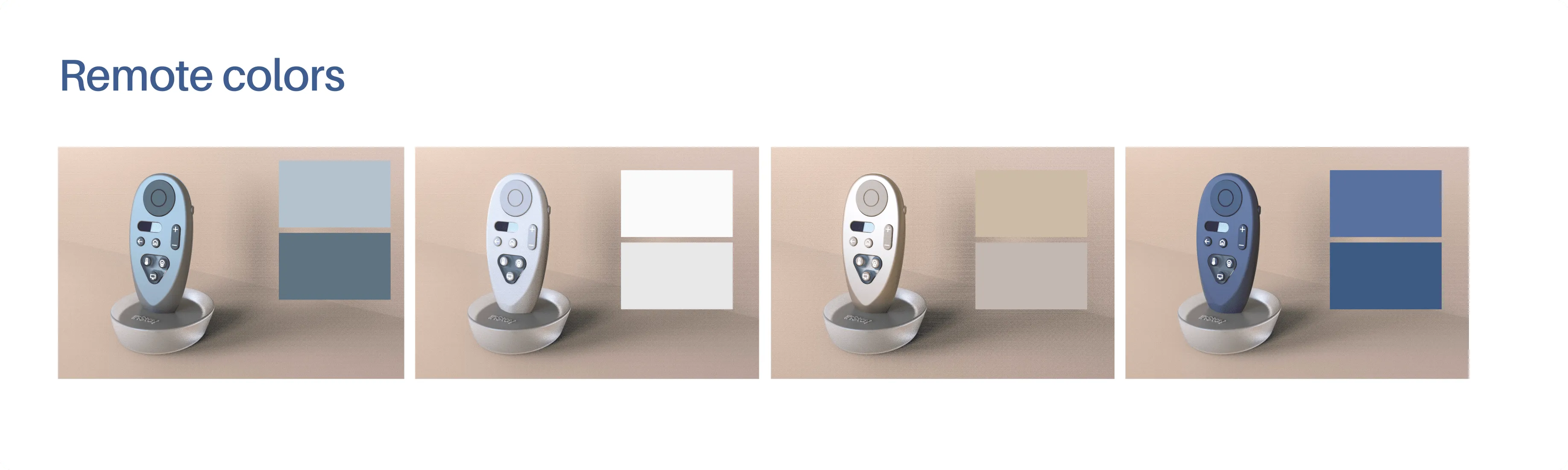 InStay Remote color variations